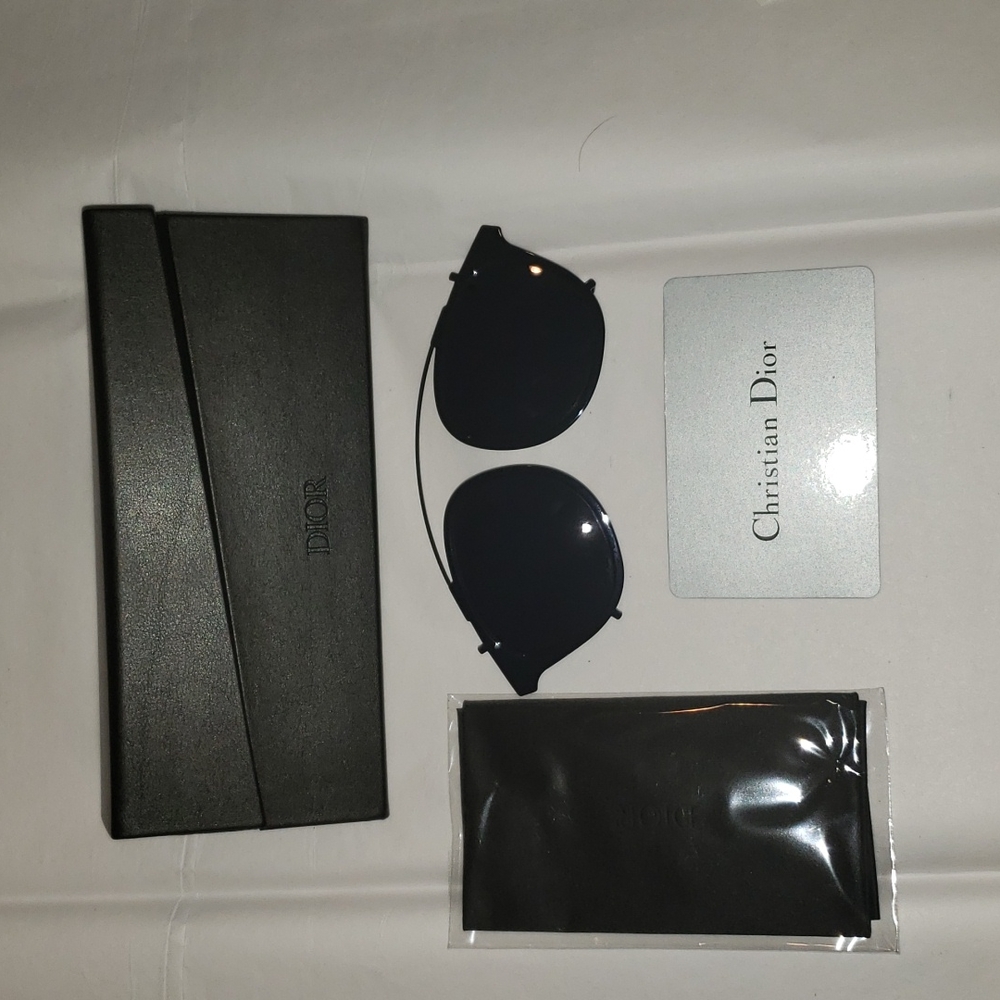 Dior clip on sunglasses